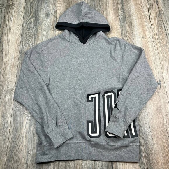 Nike Air Jordan Sport DNA Pullover Hoodie Men’s  Grey/Black Size S Small - Picture 1 of 10